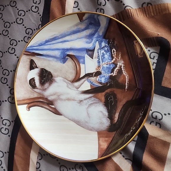Franklin Mint Other Franklin Mint Limited Edition Siamese Cat